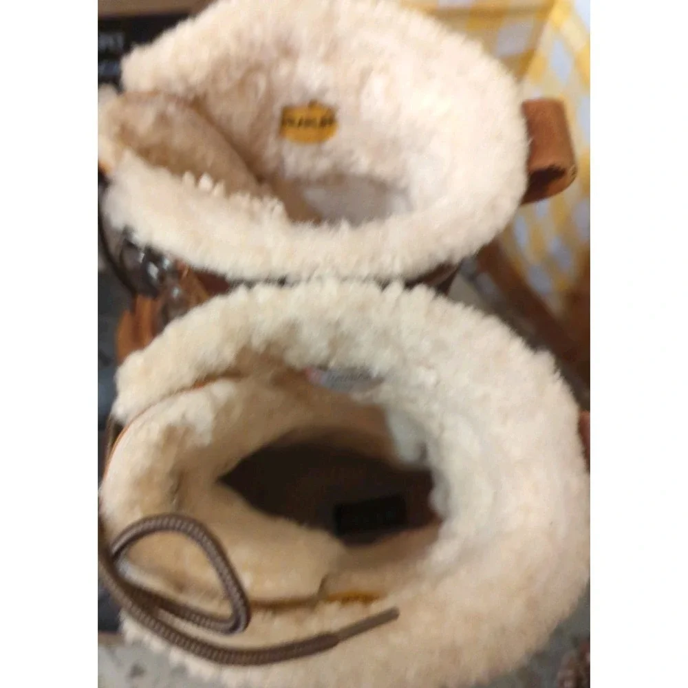 Men's Sperry Top-Sider Ice‎ Bay Tall Duck Winter Boot Shoes Shearling Lined